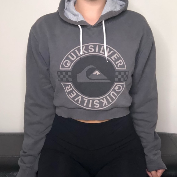 Quiksilver Tops - QUICKSILVER Crop Hoodie